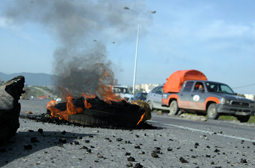 Suite à une action de la population : La route Tizi Ouzou-Alger bloquée au niveau de Tadmait