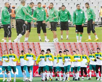 Algérie Slovénie, les compos d’équipe
