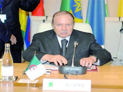 Allocution du président Bouteflika sur les questions de paix et de sécurité