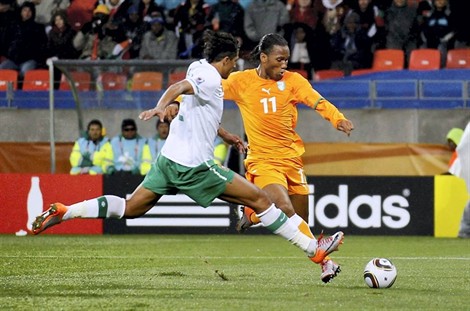 Aujourd’hui à 19 h 30: Brésil – Côte d’Ivoire : Choc à Soccer City