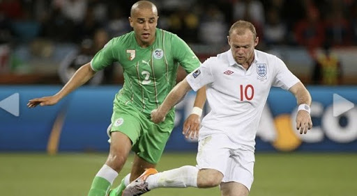 Bougherra «Rooney n’a pas respecté l’Algérie, voilà notre réponse»