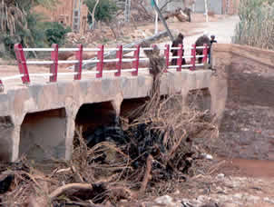 Bouira, Batna et Biskra sous les intempéries : Un décès et des dégâts matériels
