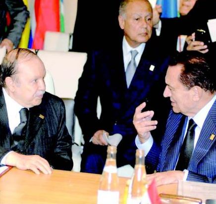 Bouteflika-Moubarak : L’accolade fair-play