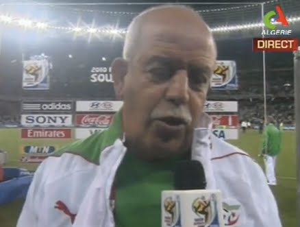 Déclaration de Saadane après le match Algérie Angleterre