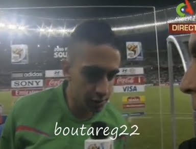 Interview Riad Boudebouz après le match Algérie – Angleterre