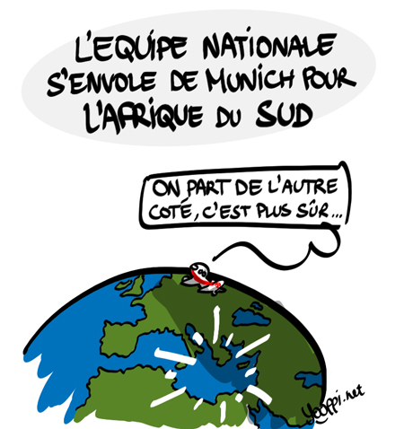 L’Equipe Nationale en Afrique du Sud