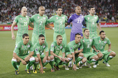 Les Fennecs félicités à Alger