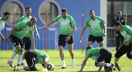 Premier entraînement en Afrique du Sud pour l&rsquo;Algérie