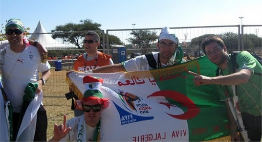 Séjour des supporters algériens en afrique du sud