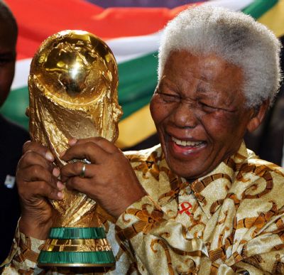 Toute la planète foot chez mandela