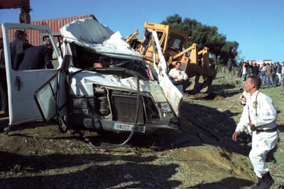 Accidents de la circulation : 13 morts et 17 blessés sur les routes du pays durant la journée de mercredi.