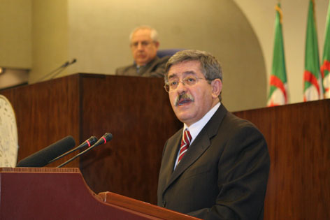 Déclaration de politique générale et plan quinquennal 2010- 2014 : Ouyahia devant les parlementaires en septembre