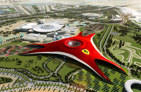Ferrari World, une nouvelle oeuvre pour promouvoir le tourisme à Abou Dhabi