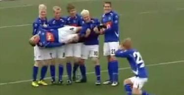 La plus incroyable célébration de but