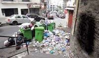 La saleté défigure la capitale
