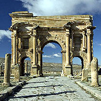 La ville de Timgad fin prête pour son festival