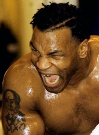 L’ancien champion du monde de boxe Mike Tyson à La Mecque