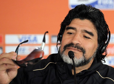 Maradona jusqu&rsquo;en 2015 ?