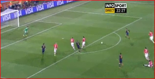 Résumé et But de D. Villa, Espagne 1 – 0 Paraguay  [Infosport]