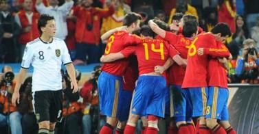 Résumé et but match Espagne – Allemagne 1-0 but Puyol