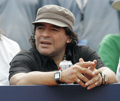 Soutien présidentiel pour Maradona
