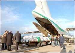 Aide humanitaire algérienne pour les victimes des inondations au Niger