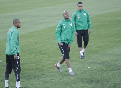 Guedioura, Medjani, Bellaïd, Mbolhi, Kadir, Mesbah et Boudebbouz Joueront leur premier match au 5-Juillet