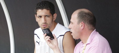 Halliche s&rsquo;entraîne à Fulham