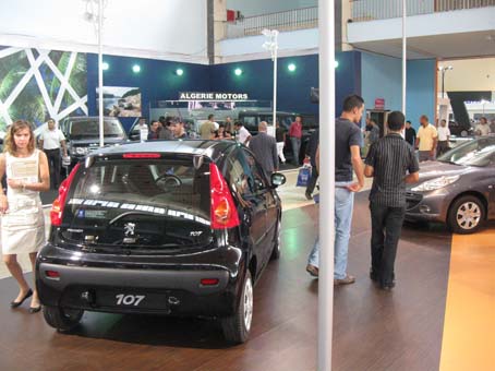 Les résultats pour les 7 mois 2010 affichés: Peugeot Algérie a vendu 13.012 véhicules