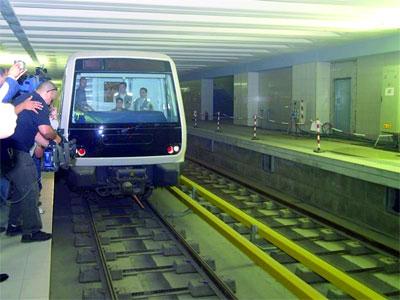 L’extension haï El Badr-El Harrach livrable avant fin 2011 La première partie du métro d’Alger achevée