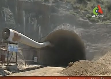 Projet tunnel de la route Melbou-Jijel