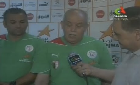 Réaction de Saadane après la défaite contre le Gabon