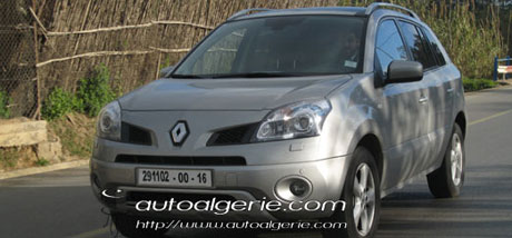 Renault Algérie :	Lancement du Koleos le 19 août