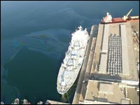 Un ballastage effectué en violation de la réglementation par un navire à proximité du littoral a rendu la baignade impossible au grand dam des estivants. On ignore encore les conséquences environnementales de cette pollution.