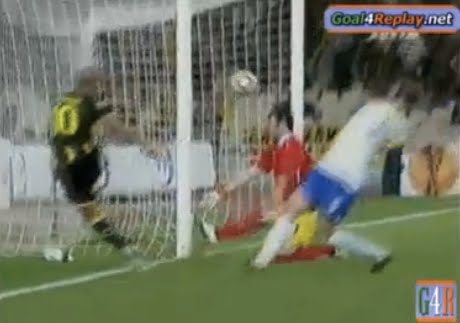 But de Djebbour en Europa league contre Hajduk Split 16-09-10