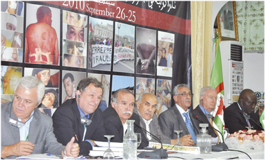 Conférence internationale à Alger sur “le droit des peuples à la résistance, le cas sahraoui”