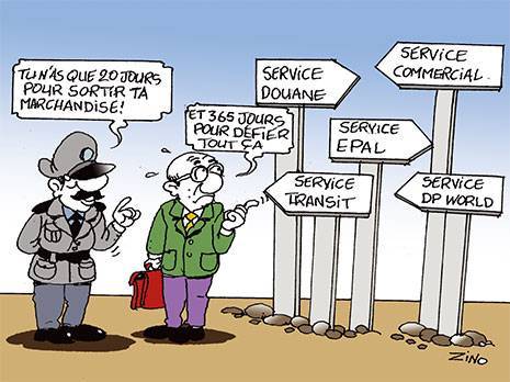 Rade encombrée et quais saturs au Port d’alger Un millier de containers en souffrance