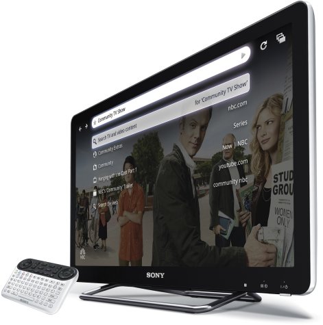Sony présente sa « smart TV », une télévision connectée à internet