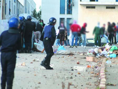 Émeutes à Diar El-Afia