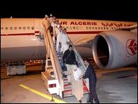 Le premier groupe de hadji de retour