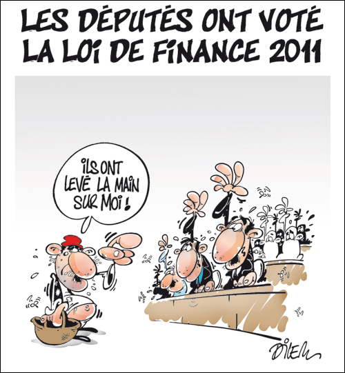 Les députés ont voté la loi de finance 2011