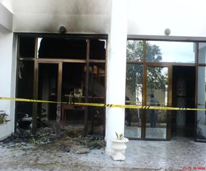 Mila: un jeune a mis le feu au siège de la daïra de Tasdane Hedada