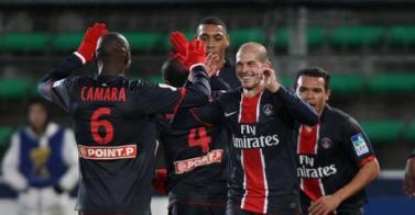 Résumé et buts Paris S.G – Valenciennes 3-1 10/11/2010