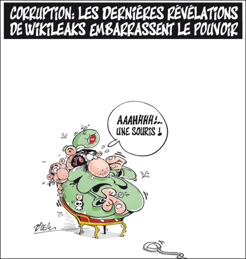 Corruption: les dernières révélations de Wikilieaks embarrassent le pouvoir