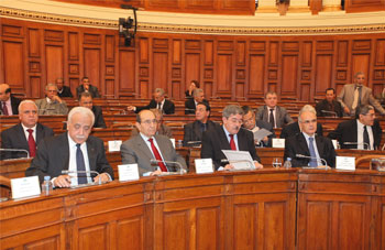 Débat au Conseil de la nation sur la déclaration de politique générale du gouvernement