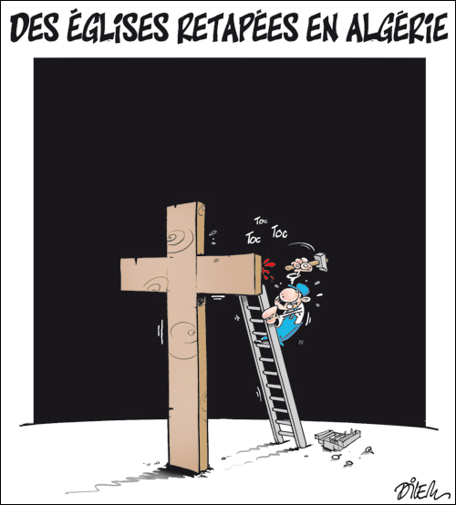 Dés églises retapées en Algérie