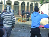 Diar el Baraka en ébullition, Emeutes contre logement