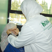 Louh inaugure le centre audioprothèse et lance la 5 millionième carte Chifa CNAS et la carte Chifa CASNOS