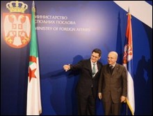 Mourad Medelci reçu à Belgrade par le Premier ministre serbe