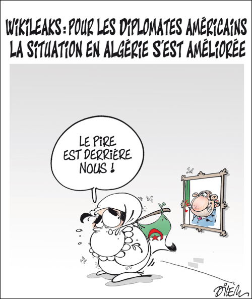 Wikileaks :pour les diplomates Américains la situation en Algérie s&rsquo;est améliorée